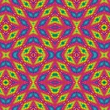 Kusursuz soyut desen. Kusursuz bir doku. Kaleydoskop arkaplanı