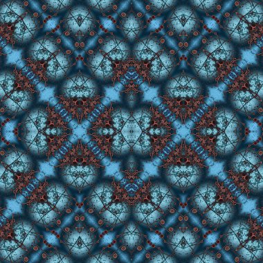 Kusursuz soyut desen. Kusursuz bir doku. Kaleydoskop arkaplanı