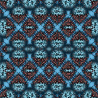 Kusursuz soyut desen. Kusursuz bir doku. Kaleydoskop arkaplanı