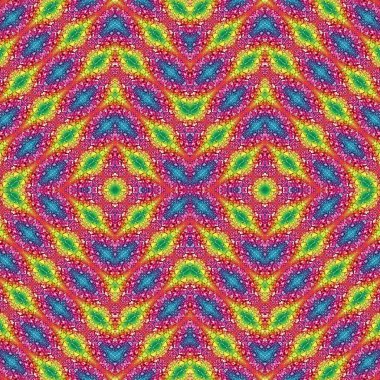Kusursuz soyut desen. Kusursuz bir doku. Kaleydoskop arkaplanı