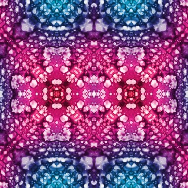 Kusursuz soyut desen. Kusursuz bir doku. Kaleydoskop arkaplanı