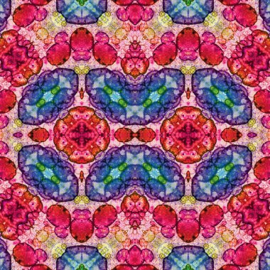 Kusursuz soyut desen. Kusursuz bir doku. Kaleydoskop arkaplanı