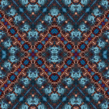 Kusursuz soyut desen. Kusursuz bir doku. Kaleydoskop arkaplanı