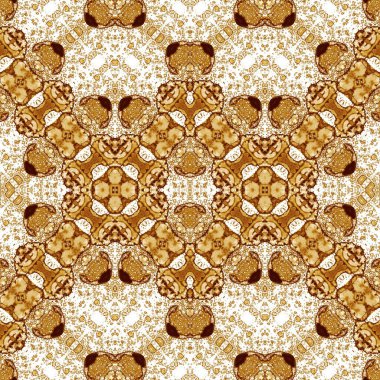 Kusursuz soyut desen. Kusursuz bir doku. Kaleydoskop arkaplanı