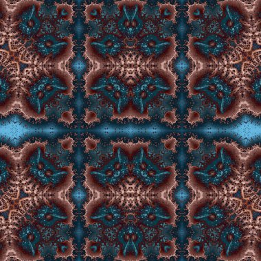 Kusursuz soyut desen. Kusursuz bir doku. Kaleydoskop arkaplanı