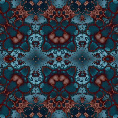 Kusursuz soyut desen. Kusursuz bir doku. Kaleydoskop arkaplanı