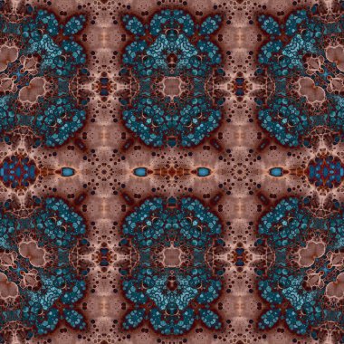 Kusursuz soyut desen. Kusursuz bir doku. Kaleydoskop arkaplanı