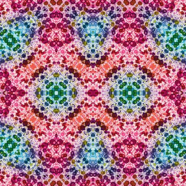 Kusursuz soyut desen. Kusursuz bir doku. Kaleydoskop arkaplanı