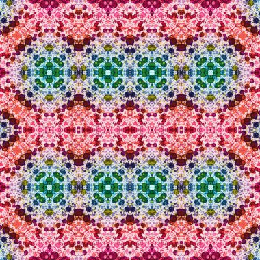 Kusursuz soyut desen. Kusursuz bir doku. Kaleydoskop arkaplanı