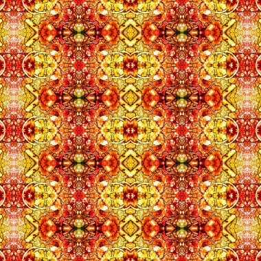 Kusursuz soyut desen. Kusursuz bir doku. Kaleydoskop arkaplanı