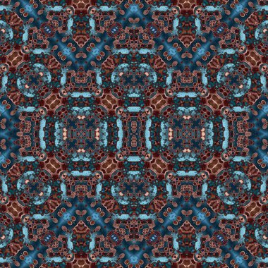 Kusursuz soyut desen. Kusursuz bir doku. Kaleydoskop arkaplanı