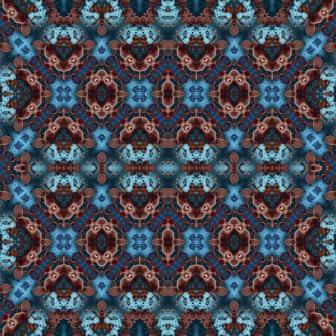 Kusursuz soyut desen. Kusursuz bir doku. Kaleydoskop arkaplanı