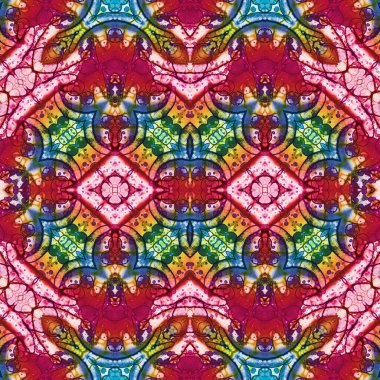 Kusursuz soyut desen. Kusursuz bir doku. Kaleydoskop arkaplanı