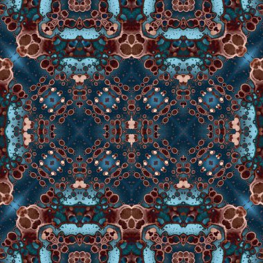 Kusursuz soyut desen. Kusursuz bir doku. Kaleydoskop arkaplanı