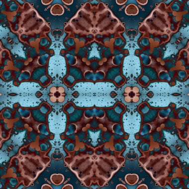 Kusursuz soyut desen. Kusursuz bir doku. Kaleydoskop arkaplanı