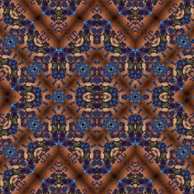 Kusursuz soyut desen. Kusursuz bir doku. Kaleydoskop arkaplanı