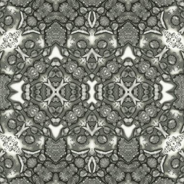 Kusursuz soyut desen. Kusursuz bir doku. Kaleydoskop arkaplanı