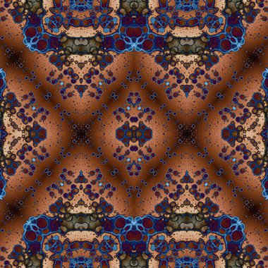 Kusursuz soyut desen. Kusursuz bir doku. Kaleydoskop arkaplanı