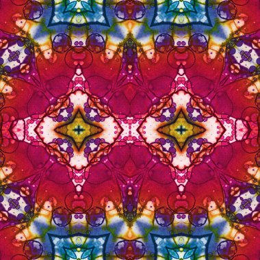 Kusursuz soyut desen. Kusursuz bir doku. Kaleydoskop arkaplanı