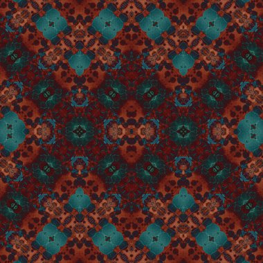 Kusursuz soyut desen. Kusursuz bir doku. Kaleydoskop arkaplanı