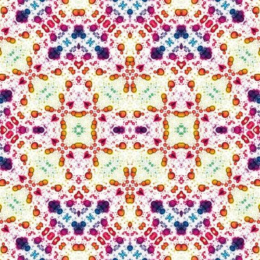 Kusursuz soyut desen. Kusursuz bir doku. Kaleydoskop arkaplanı