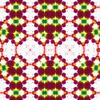 Kusursuz soyut desen. Kusursuz bir doku. Kaleydoskop arkaplanı