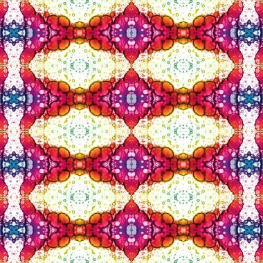 Kusursuz soyut desen. Kusursuz bir doku. Kaleydoskop arkaplanı