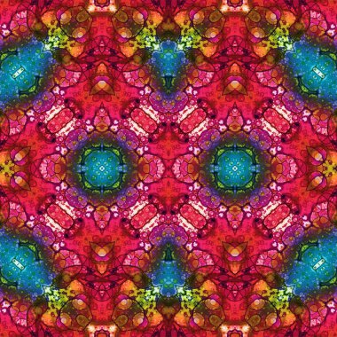 Kusursuz soyut desen. Kusursuz bir doku. Kaleydoskop arkaplanı