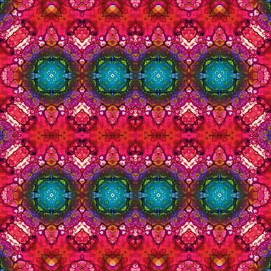 Kusursuz soyut desen. Kusursuz bir doku. Kaleydoskop arkaplanı