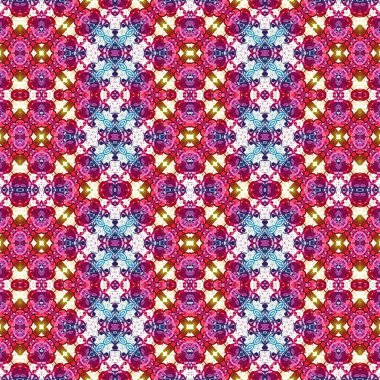 Kusursuz soyut desen. Kusursuz bir doku. Kaleydoskop arkaplanı