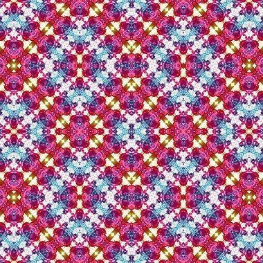 Kusursuz soyut desen. Kusursuz bir doku. Kaleydoskop arkaplanı