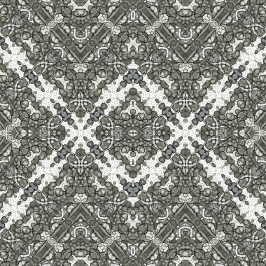 Kusursuz soyut desen. Kusursuz bir doku. Kaleydoskop arkaplanı