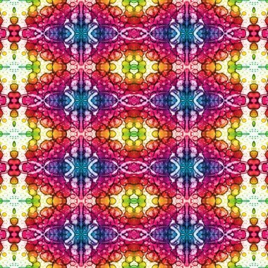 Kusursuz soyut desen. Kusursuz bir doku. Kaleydoskop arkaplanı