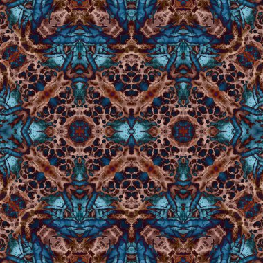 Kusursuz soyut desen. Kusursuz bir doku. Kaleydoskop arkaplanı