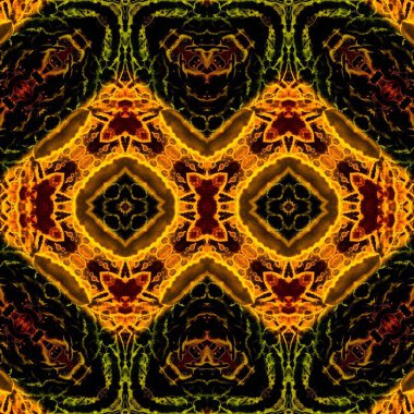 Kusursuz soyut desen. Kusursuz bir doku. Kaleydoskop arkaplanı