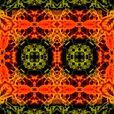 Kusursuz soyut desen. Kusursuz bir doku. Kaleydoskop arkaplanı