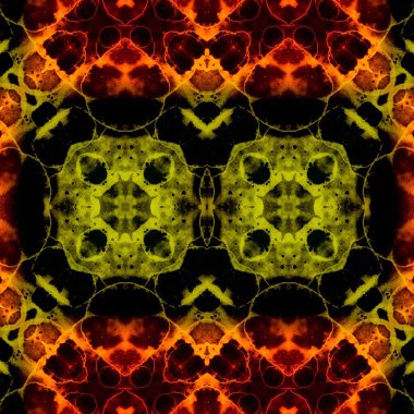 Kusursuz soyut desen. Kusursuz bir doku. Kaleydoskop arkaplanı