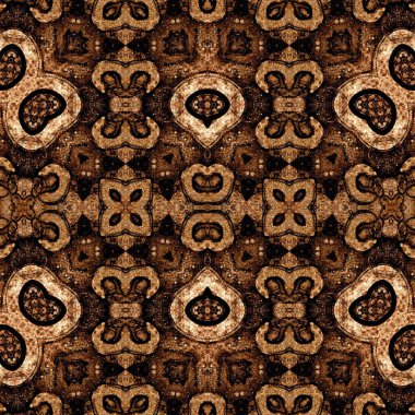 Kusursuz soyut desen. Kusursuz bir doku. Kaleydoskop arkaplanı