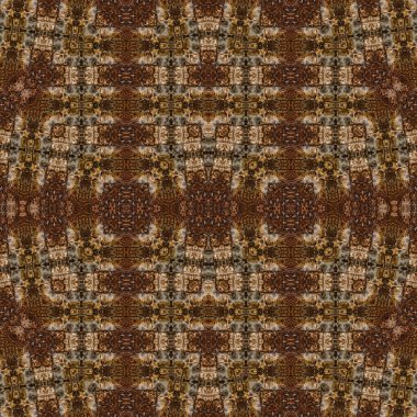 Kusursuz soyut desen. Kusursuz bir doku. Kaleydoskop arkaplanı