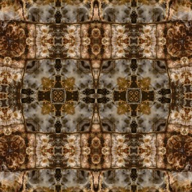 Kusursuz soyut desen. Kusursuz bir doku. Kaleydoskop arkaplanı