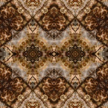 Kusursuz soyut desen. Kusursuz bir doku. Kaleydoskop arkaplanı