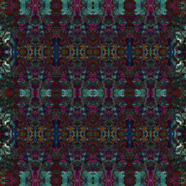 Kusursuz soyut desen. Kusursuz bir doku. Kaleydoskop arkaplanı