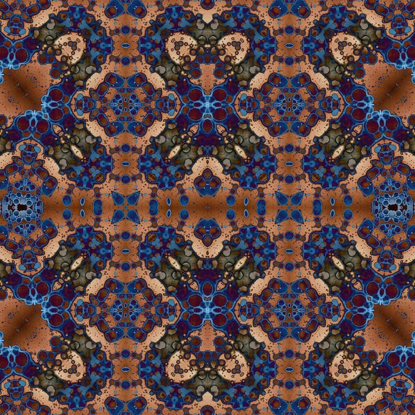 Kusursuz soyut desen. Kusursuz bir doku. Kaleydoskop arkaplanı