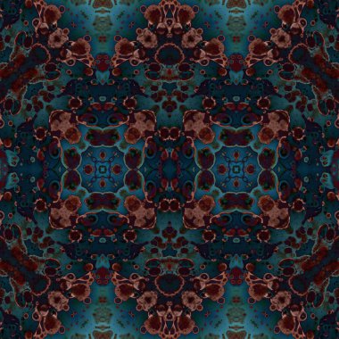 Kusursuz soyut desen. Kusursuz bir doku. Kaleydoskop arkaplanı