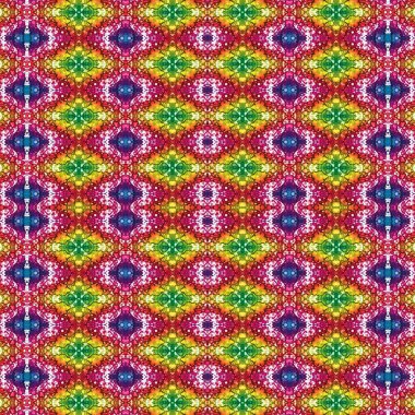 Kusursuz soyut desen. Kusursuz bir doku. Kaleydoskop arkaplanı