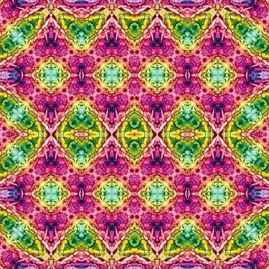 Kusursuz soyut desen. Kusursuz bir doku. Kaleydoskop arkaplanı