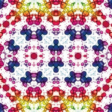 Kusursuz soyut desen. Kusursuz bir doku. Kaleydoskop arkaplanı