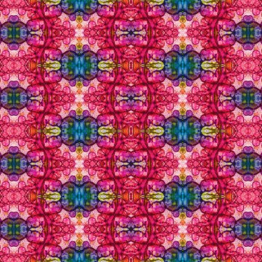 Kusursuz soyut desen. Kusursuz bir doku. Kaleydoskop arkaplanı