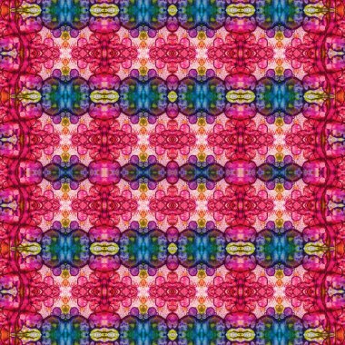 Kusursuz soyut desen. Kusursuz bir doku. Kaleydoskop arkaplanı