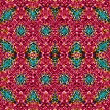 Kusursuz soyut desen. Kusursuz bir doku. Kaleydoskop arkaplanı